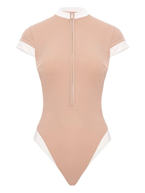 Noire Swimwear Eira swimsuit Neutrals NSW460NUDE