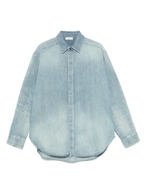Fear Of God button-up denim shirt Blue FGE2505011DNM