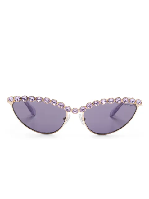 Swarovski Eyewear crystal-embellished sunglasses Gold SK7030