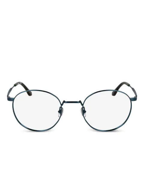 Lacoste round-frame metal glasses Blue L2308410