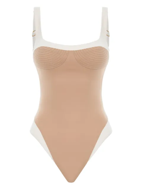 Noire Swimwear Adele swimsuit Neutrals NSW453