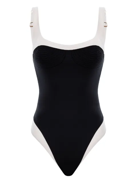 Noire Swimwear Adele swimsuit Black NSW453