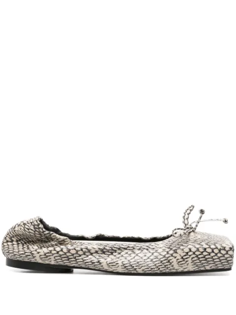 Jacquemus The Ballet flats Black 243FO1573233