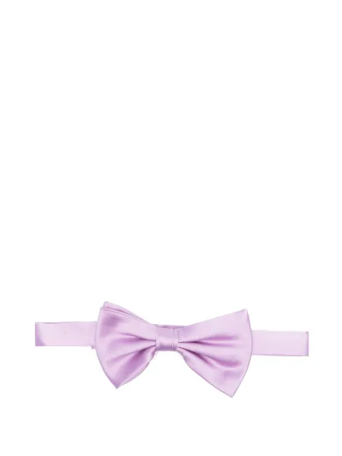 Lady Anne silk bow tie Purple MILANO375