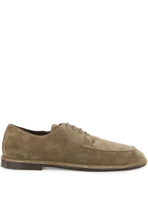 Ferragamo suede derby shoes Brown 782613