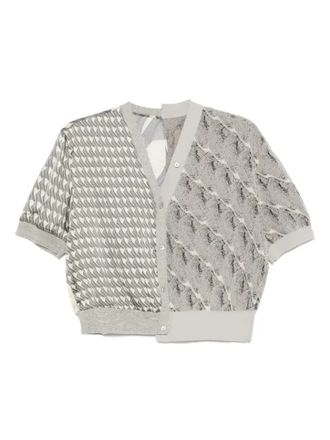 JNBY panelled cardigan Grey 5P4215060