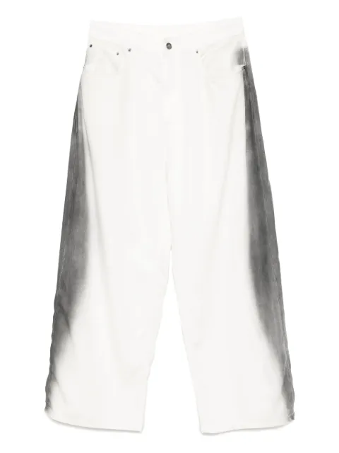 CROQUIS tie-dyed jeans White 9P6E13620