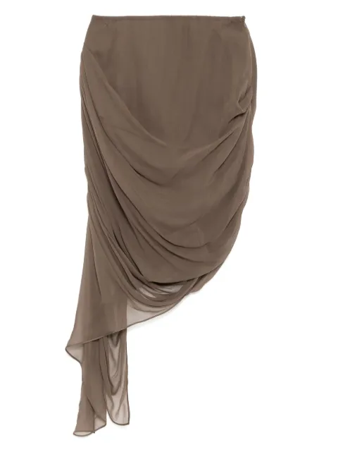 JNBY asymmetric skirt Brown 5P4D11750