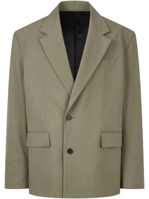 TOMBOY single-breasted blazer Green 9155112554