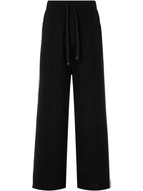 TOMBOY side-stripe track pants Black 91U5131562