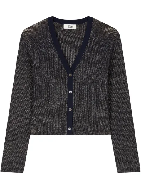 TOMBOY V-neck cardigan Blue 9105151100