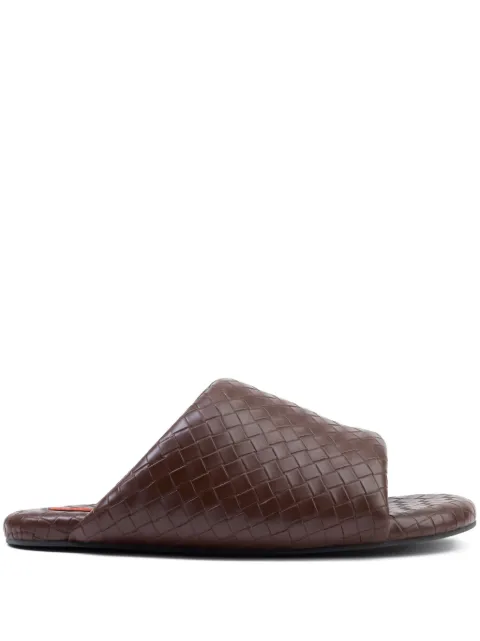 Simon Miller woven-design bubble slides Brown F2749135