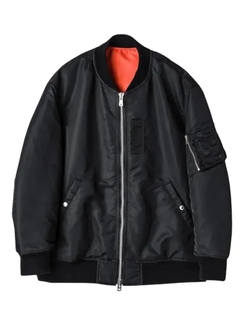 Takahiromiyashita The Soloist zip-up "Black" bomber jacket Black SJ0004ASS24