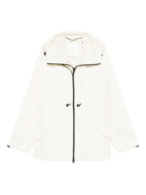 WARDROBE.NYC x RHW hooded drawstring coat White W4106F25NY