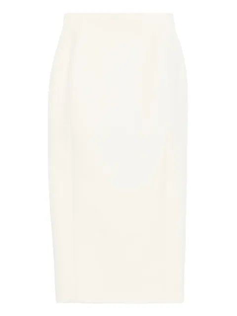 WARDROBE.NYC pencil skirt White W3007R18WO