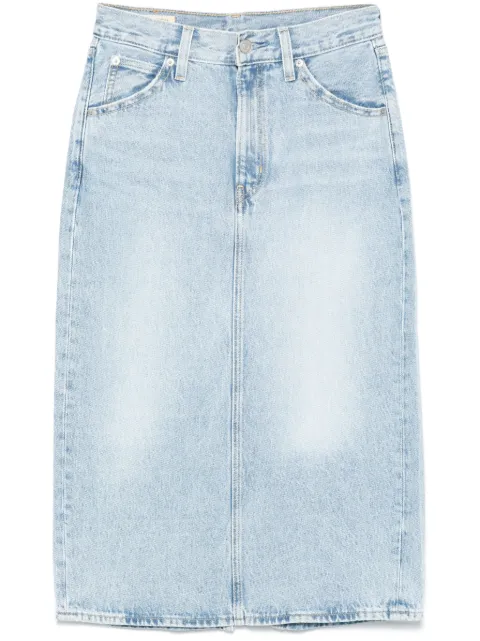 Levi's high-rise midi skirt Blue 001VH