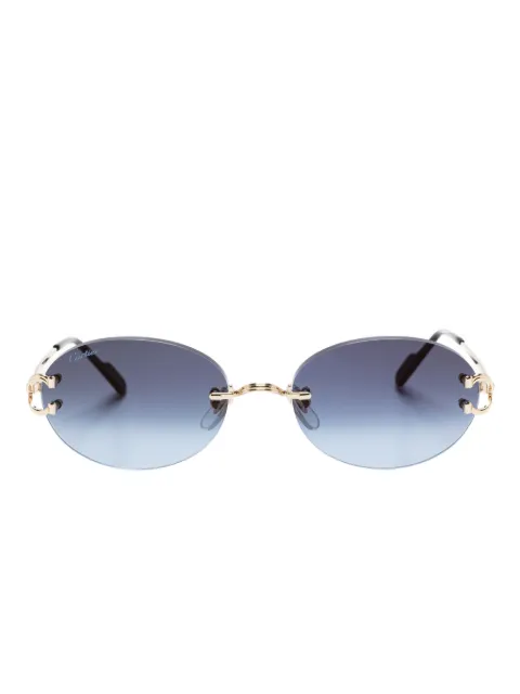 Cartier Eyewear round sunglasses Gold CT0551S002