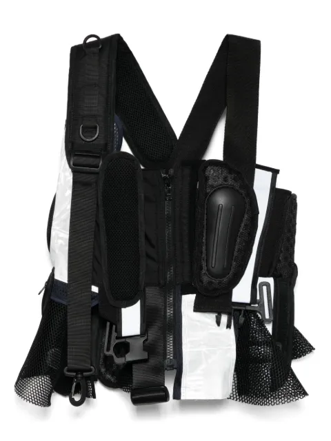 Junya Watanabe zip-up gilet Black JOV002051