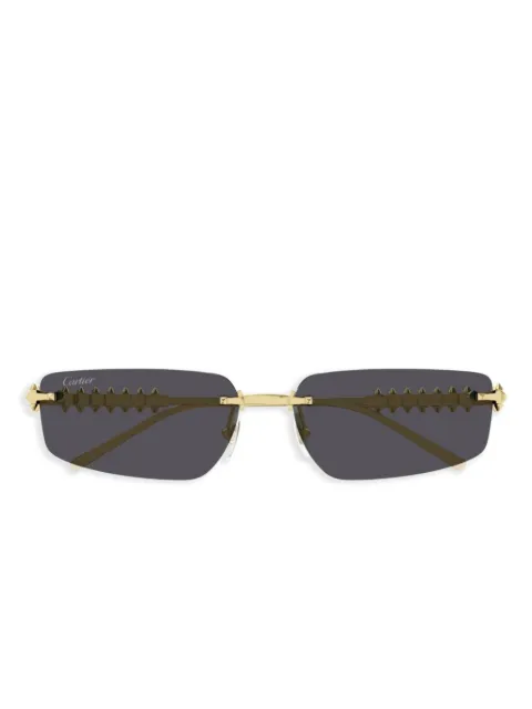 Cartier Eyewear geometric-frame sunglasses Gold CT0544S002