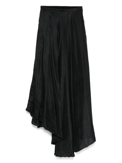 Marc Le Bihan asymmetric skirt Black 2504