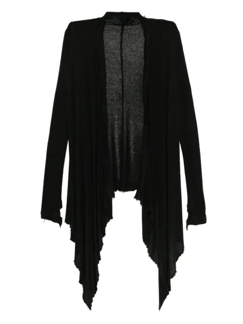 Marc Le Bihan open-front asymmetric cardigan Black 2834