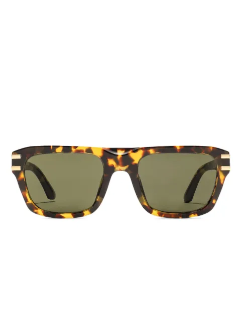 Dolce & Gabbana Eyewear tortoiseshell-accented sunglasses Brown VG4496VP071