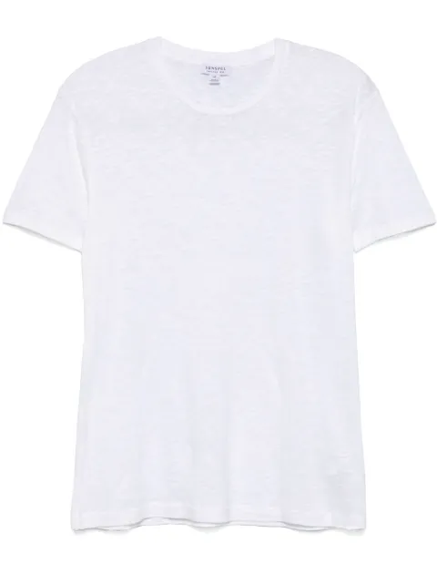 Sunspel slub T-shirt White MTSH0192