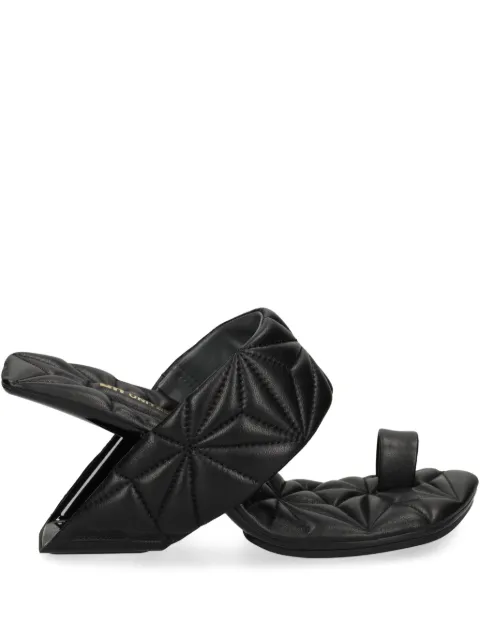 United Nude 80mm Loop Hi Puffy sandals Black 10722860188
