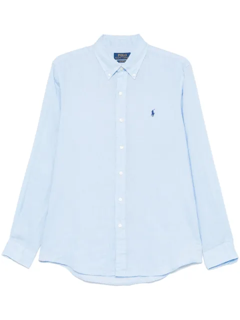 Polo Ralph Lauren Polo Pony-embroidered shirt Blue 710966294008
