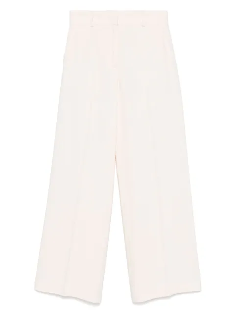 MSGM pressed-crease trousers White 3841MDP1625710602