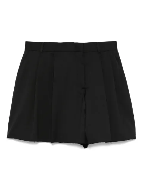 Moschino virgin-wool shorts Black A01180418