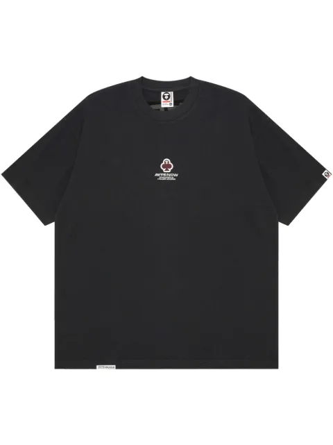 AAPE BY *A BATHING APE® Moonface Clover T-shirt Black ATE1601XXO