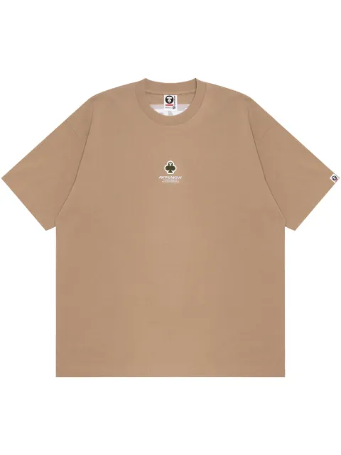 AAPE BY *A BATHING APE® Moonface Clover T-shirt Neutrals ATE1601XXO
