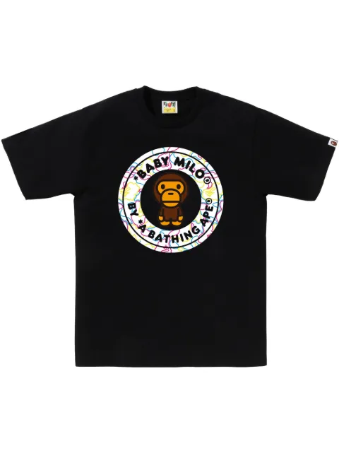 A BATHING APE® Baby Milo T-shirt Black 002TEL301009M