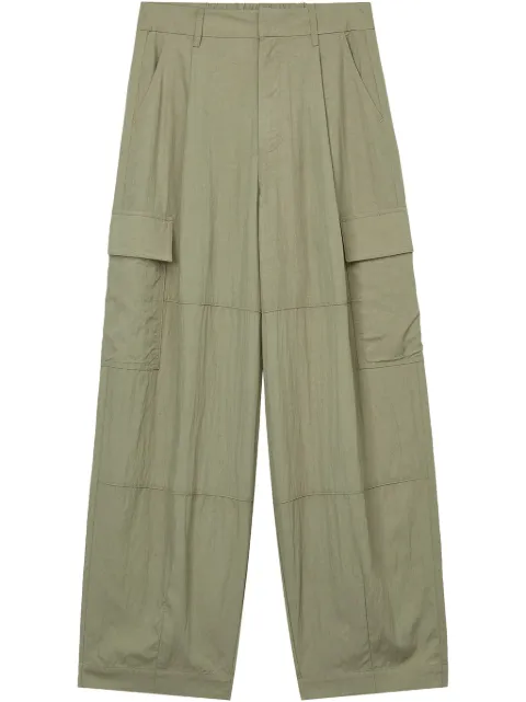 b+ab cargo-pocket trousers Green 5S126AS