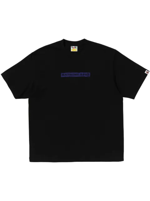A BATHING APE® logo-print T-shirt Black 001TEK801332M