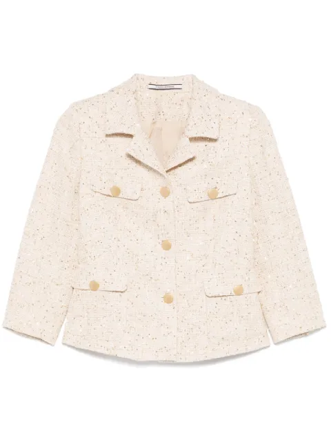 Tagliatore tweed jacket Neutrals JEWEL970141U