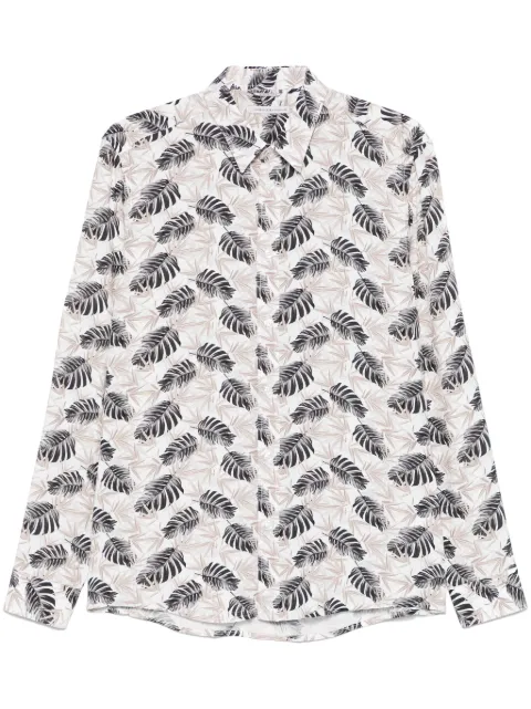 Daniele Alessandrini floral-print shirt White DA1SS25C012