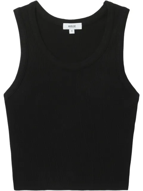 AGOLDE ribbed tank top Black A73331260
