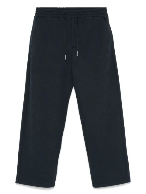 Emporio Armani waffle-knit trousers Blue EM001724AF14860