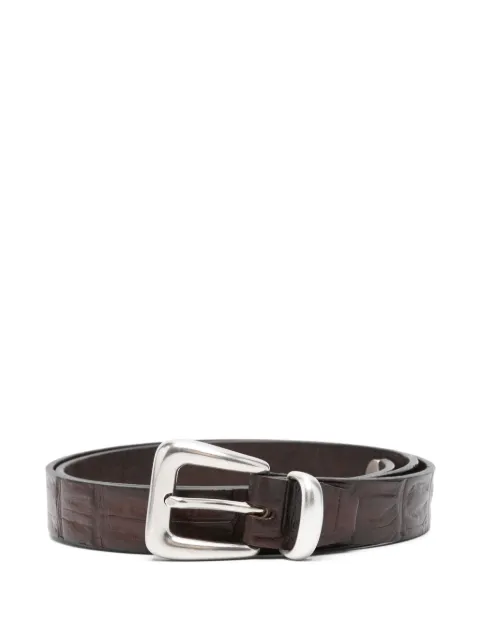 ERALDO leather belt Brown 83025