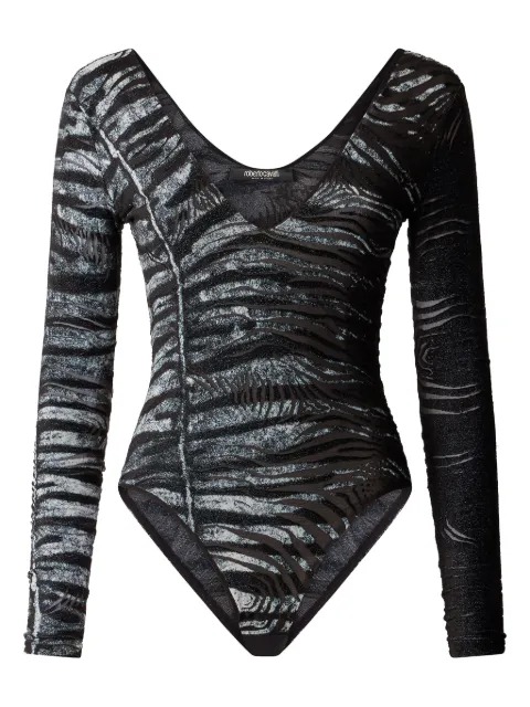 Roberto Cavalli printed body Black UKT609CPN50