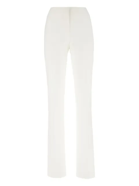 Sportmax slim-cut cotton trousers White ABBONO