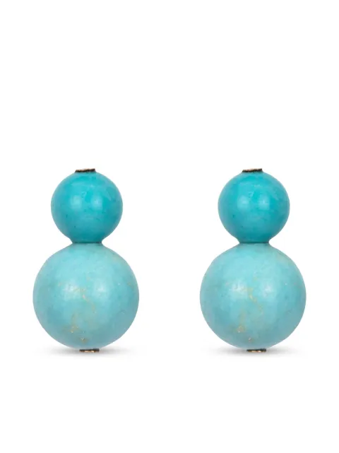 Jennifer Behr Cara earrings Blue 118RA1TURQUOISE