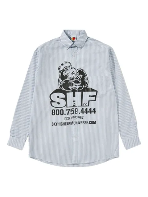 Sky High Farm SHF Chicken "Blue" shirt Blue SHF05B005