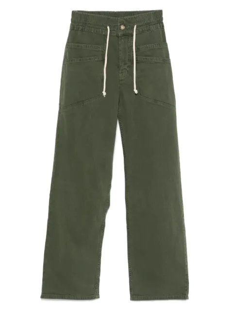 Ba&Sh Fima straight trousers Green 1E25FIMA