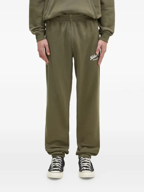 adidas stitch-detail track pants Green JP4486
