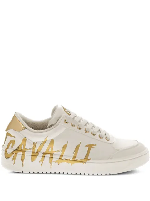 Just Cavalli logo-print sneakers Neutrals 78RA3SM5ZP397