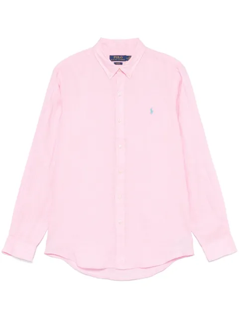 Polo Ralph Lauren linen shirt Pink 710968915002