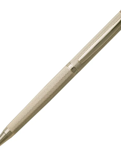 BOSS engraved-logo ballpoint pen Gold HSY7994E